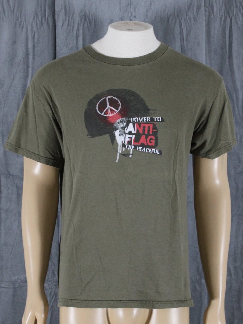 Band Shirt - Anti Flag Power to the Peaceful - Men's Medium